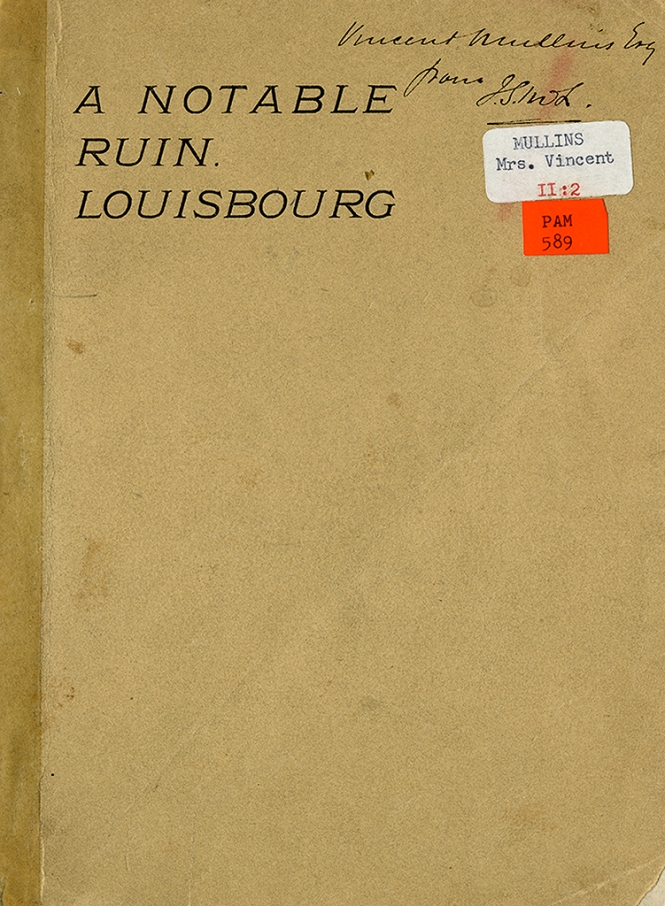 A Notable Ruin, Louisbourg